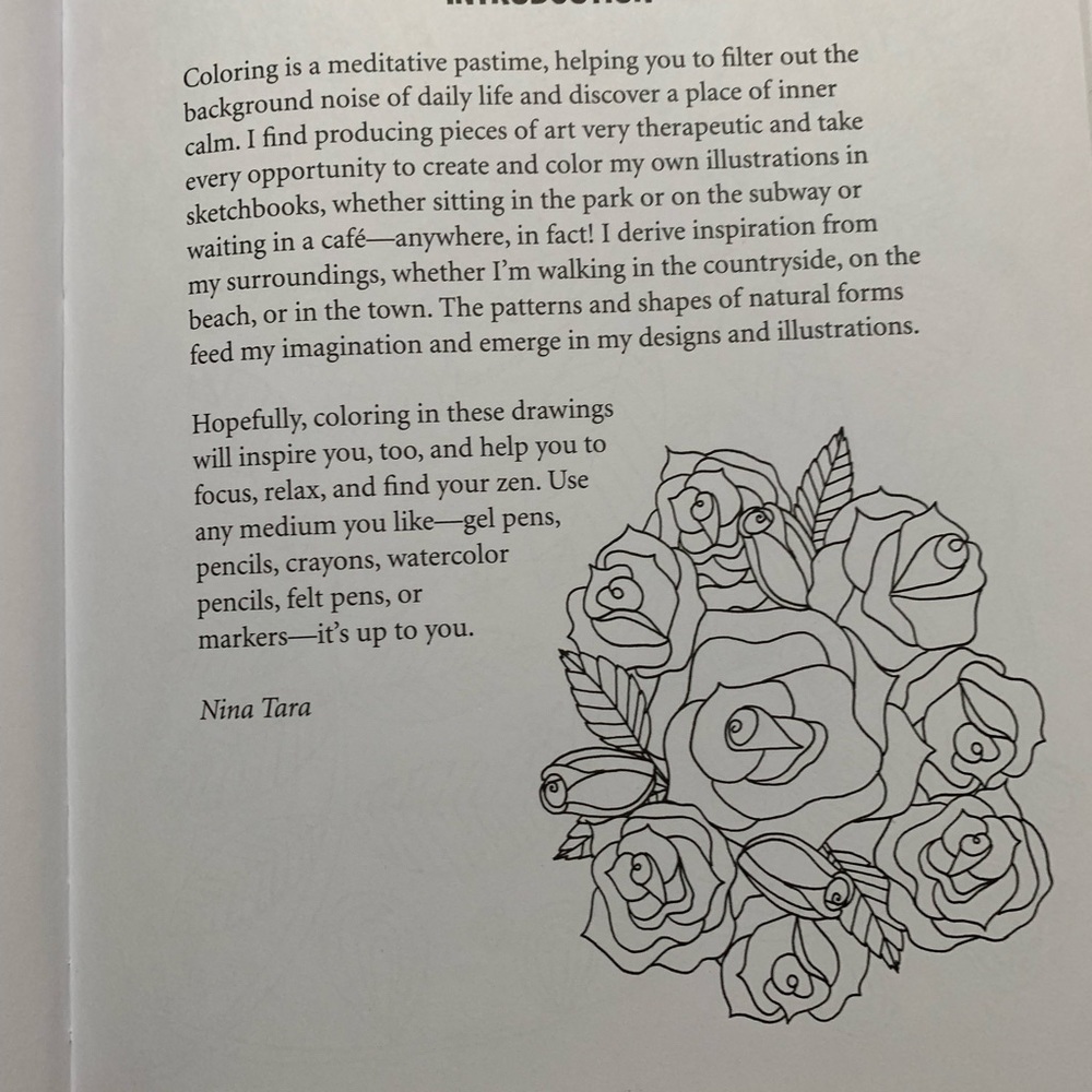 ADULT COLORING BOOK - Picture 4 of 4